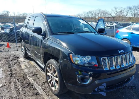 2016 Jeep Compass High Altitude Edition из США, поврежденный, VIN 1C4NJCEA7GD731601